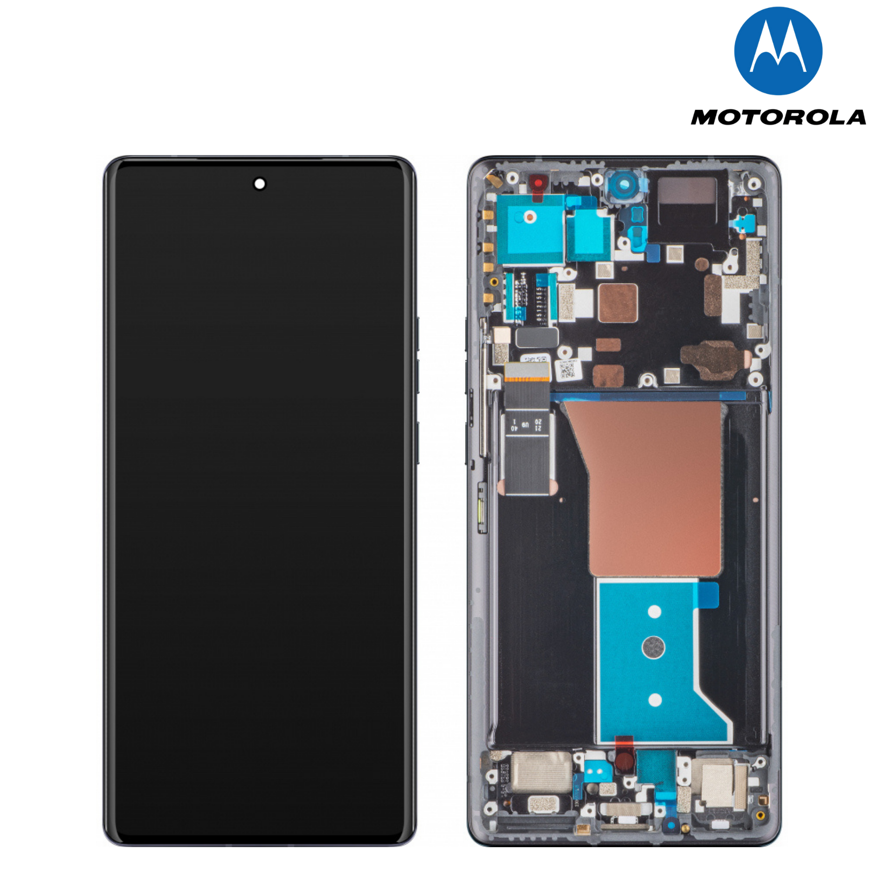 Motorola Moto G51 5G Black Service Pack LCD